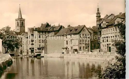 AK / Ansichtskarte Erfurt Partie an der Gera Erfurt