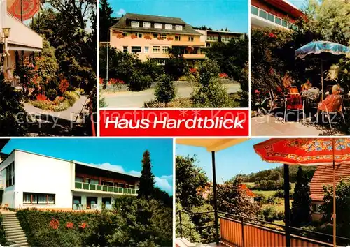 AK / Ansichtskarte Weidenhausen_Gladenbach_Salzboedetal Christl Erholungsheim Haus Hardtblick 