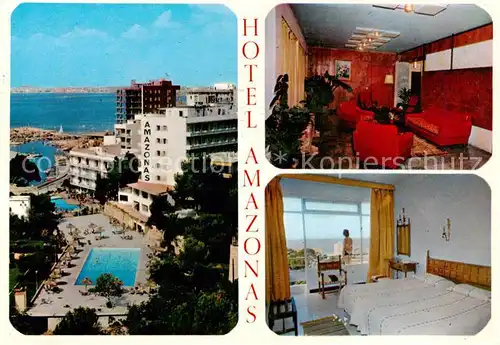 AK / Ansichtskarte El_Arenal_Mallorca_ES Hotel Amazonas Appartement 