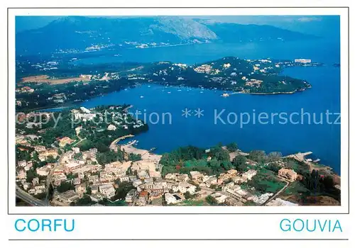 AK / Ansichtskarte Gouvia Fliegeraufnahme Gouvia