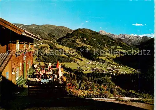 AK / Ansichtskarte Wagrain__Salzburg_AT Jausenstation Dachsteinblick Panorama 