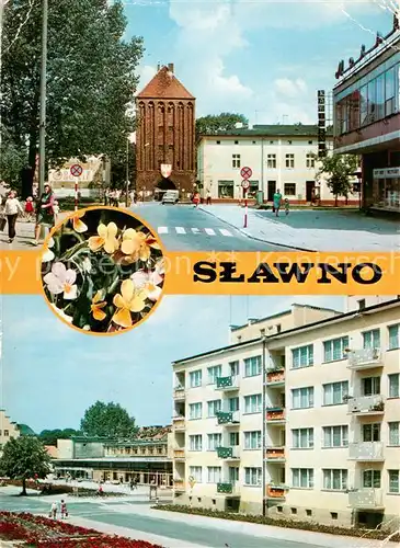 AK / Ansichtskarte Slawno_Schlawe_Pommern_PL Miasto w woj slubskim u ujscia rzeki Mosczenicy do Wieprzy 
