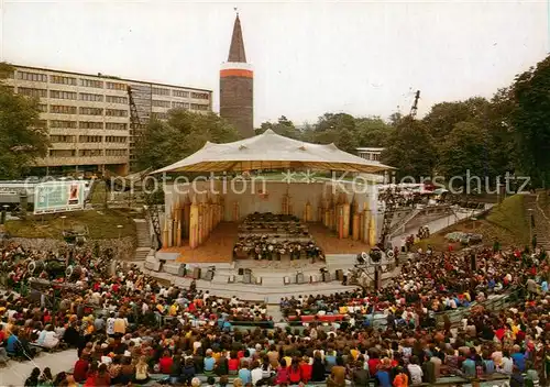 AK / Ansichtskarte Opole__Oppeln_Oberschlesien_PL Das Amphitheater waehrend des Liederfestes 