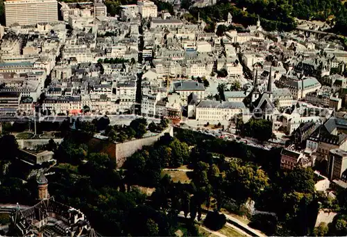 AK / Ansichtskarte Luxembourg__Luxemburg Vue aerienne 