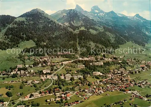 AK / Ansichtskarte Leysin_VD La Berneuse Tours dAi Vue aerienne 