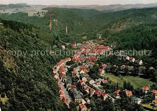 AK / Ansichtskarte Bad_Berneck Fliegeraufnahme Bad_Berneck