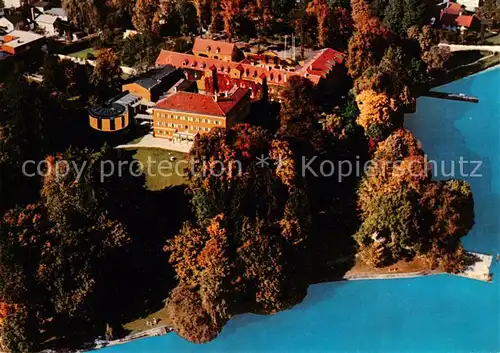 AK / Ansichtskarte Tutzing Ev Akademie Fliegeraufnahme Tutzing