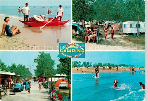 AK / Ansichtskarte Cavallino_Lido_Venezia_IT Europa Camping Strandpartien Teilansichten 