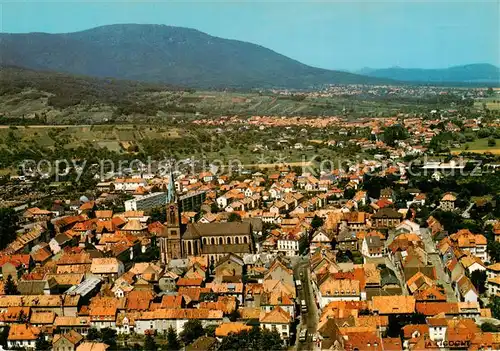 AK / Ansichtskarte Cernay_Calvados Vue generale aerienne Cernay Calvados