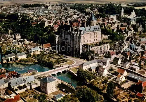 AK / Ansichtskarte Chateaudun_28_Eure et Loir Vue aerienne du chateau 