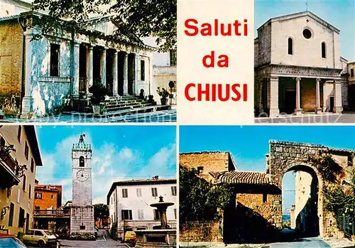 AK / Ansichtskarte Chiusi Citta Etrusca Vue partielle Chiusi