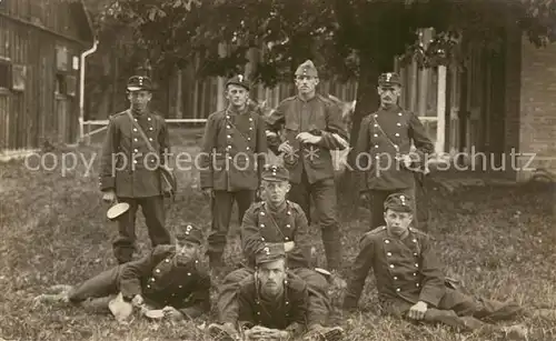 AK / Ansichtskarte  Militaria_Schweiz Soldaten Foto  Militaria Schweiz