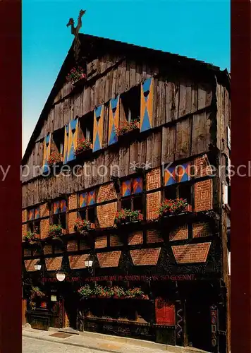 AK / Ansichtskarte  Muenster__Westfalen Druebbelken in der Altstadt 