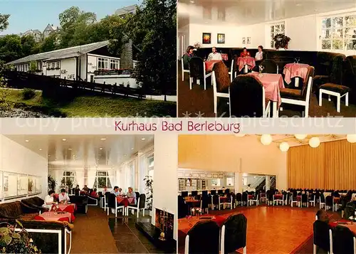 AK / Ansichtskarte  Bad_Berleburg Kurhaus der Wittgensteiner Kuranstalt Gastraeume Veranstaltungssaal Bad_Berleburg