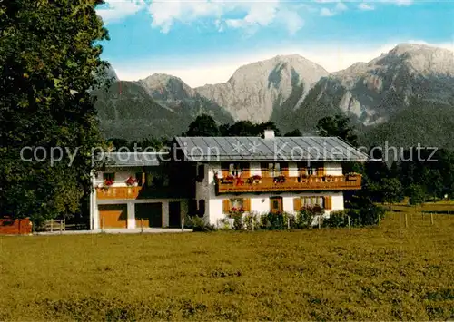 AK / Ansichtskarte  Schoenau_Berchtesgaden Haus Rehanger Schoenau Berchtesgaden