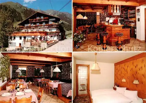 AK / Ansichtskarte  Hippach_Tirol_AT Gasthof Moesl Gastraum Bar Zimmer