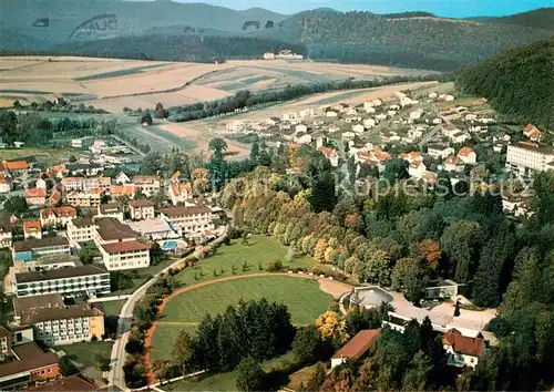 AK / Ansichtskarte  Bad_Wildungen_Reinhardshausen Sanatorium Hartenstein Klinisches Sanatorium Fliegeraufnahme 