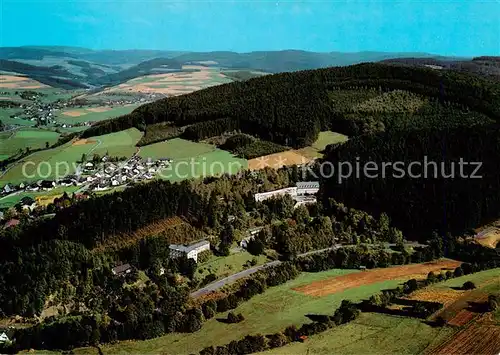 AK / Ansichtskarte 73841456 Bad_Berleburg im Wittgensteiner Berg und Waldland Fliegeraufnahme Bad_Berleburg