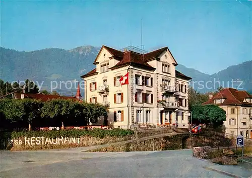 AK / Ansichtskarte  Goldau_Arth_SZ Hotel Restaurant Steiner 