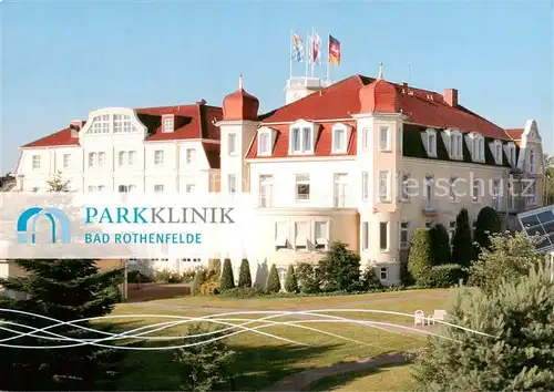 AK / Ansichtskarte 73841476 Bad_Rothenfelde Park Klinik Bad_Rothenfelde