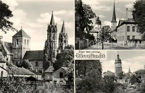 AK / Ansichtskarte 73841523 Arnstadt_Ilm Kirchen Dorfpartien Arnstadt_Ilm