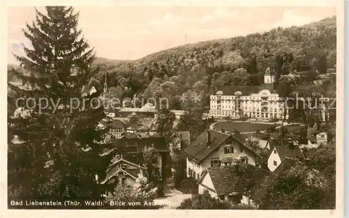 AK / Ansichtskarte  Bad_Liebenstein Blick vom Aschenberg Bad_Liebenstein