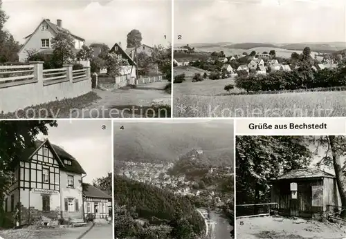 AK / Ansichtskarte 73841576 Bechstedt Teilansicht Panorama Bahnhof Panorama Trippstein  Bechstedt