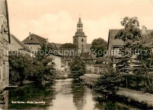 AK / Ansichtskarte  Bad_Berka Klein Venedig Bad_Berka