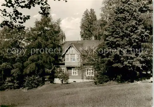 AK / Ansichtskarte  Burkersdorf_Saalfelder_Hoehe Betriebsgaststaette Bergfrieden des VEB Gelenkwellenwerk Stadtilm Burkersdorf_Saalfelder