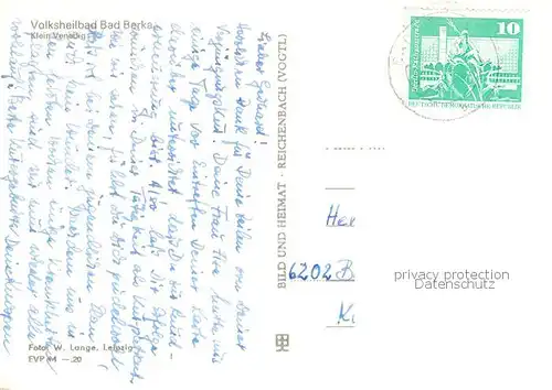 AK / Ansichtskarte  Bad_Berka Klein Venedig Bad_Berka