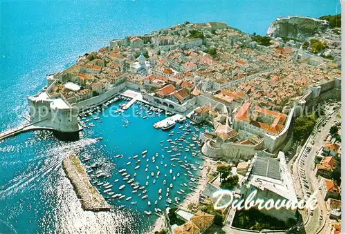 AK / Ansichtskarte  Dubrovnik_Ragusa_Croatia Fliegeraufnahme 