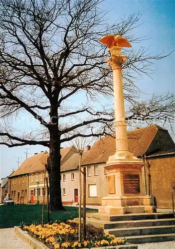 AK / Ansichtskarte  Roitzsch_Bitterfeld Denkmal Roitzsch Bitterfeld