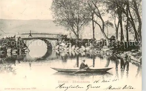 AK / Ansichtskarte  Zuerich_ZH Zuerichhorn Zuerich_ZH