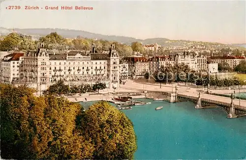 AK / Ansichtskarte  Zuerich_ZH Grand Hotel Bellevue Zuerich_ZH