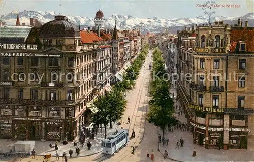 AK / Ansichtskarte  Zuerich_ZH Bahnhofstrasse Zuerich_ZH