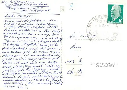 AK / Ansichtskarte Bad_Liebenstein Kurhaus Altenstein Brunnentempel Kurheim Bernhard und Olga Bad_Liebenstein