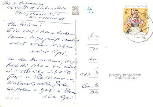 AK / Ansichtskarte Bad_Liebenstein Panorama Brunnen Blick zur Ruine Landschaft Heinrich Mann Sanatorium Brunnentempel Bad_Liebenstein