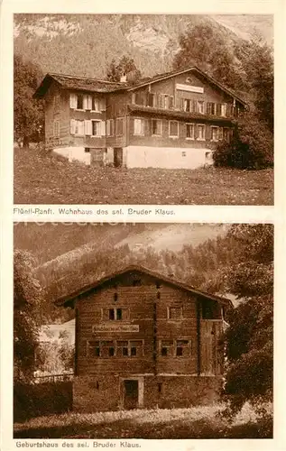 AK / Ansichtskarte Flueeli Ranft_Fluehli Ranft_OW Wohnhaus des seligen Bruder Klaus 