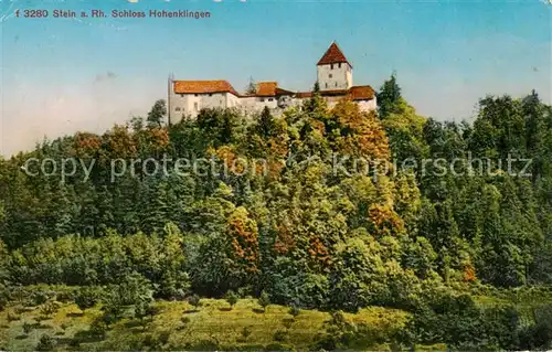 AK / Ansichtskarte Stein_Rhein_SH Schloss Hohenklingen 