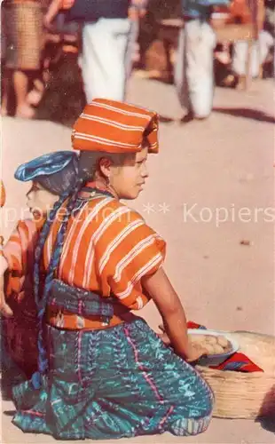 AK / Ansichtskarte Solola_Guatemala Indian Girl 