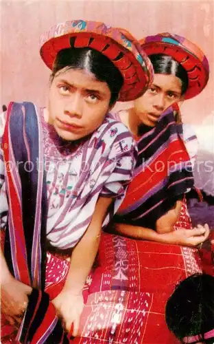 AK / Ansichtskarte Santiago_de_Atitlan_Guatemala Girls 