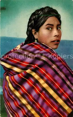 AK / Ansichtskarte SAN_JUAN_SACATEPEQUEZ_Guatemala Indian Girl 