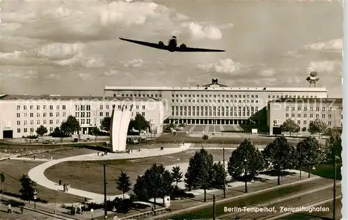 AK / Ansichtskarte Tempelhof_Berlin Zentralflughafen Tempelhof Berlin