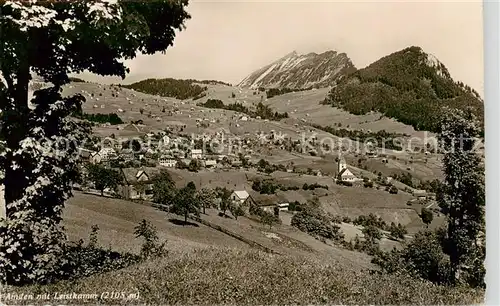 AK / Ansichtskarte Amden_SG mit Leistkamm Amden_SG