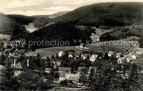 AK / Ansichtskarte Bad_Grund Panorama vom Schoenhofsblick Bad_Grund