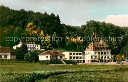 AK / Ansichtskarte Bad_Brueckenau Muetterheim und Haus am Berg Bad_Brueckenau