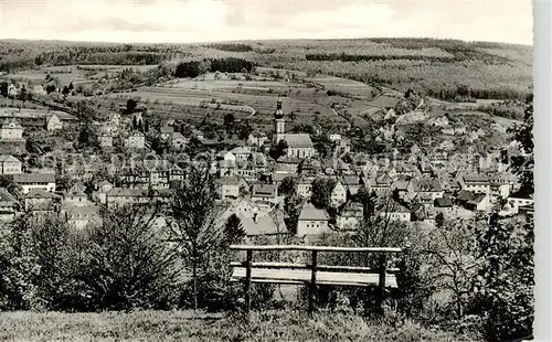 AK / Ansichtskarte Brueckenau_Bad Stadtblick Brueckenau_Bad