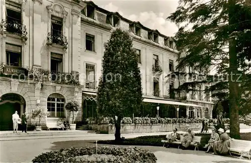 AK / Ansichtskarte Bad_Brueckenau Kurhotel Bad_Brueckenau