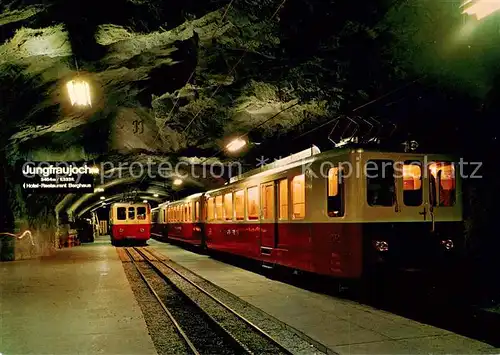 AK / Ansichtskarte  Zahnradbahn Jungfraujoch Jungfraubahn 