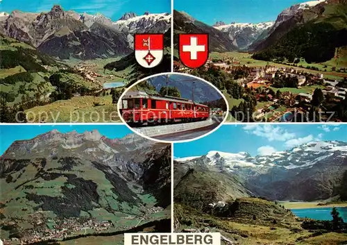 AK / Ansichtskarte  Bergbahn Engelberg Truebsee Titis Brunni  Bergbahn